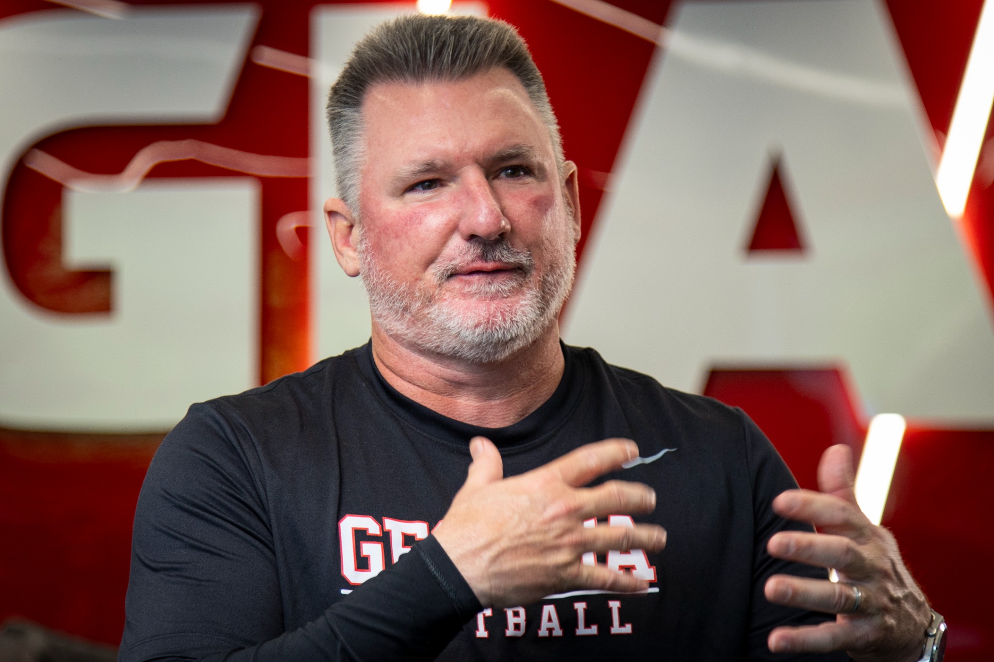 Coach Tony speaking during his Playbook Finance interview